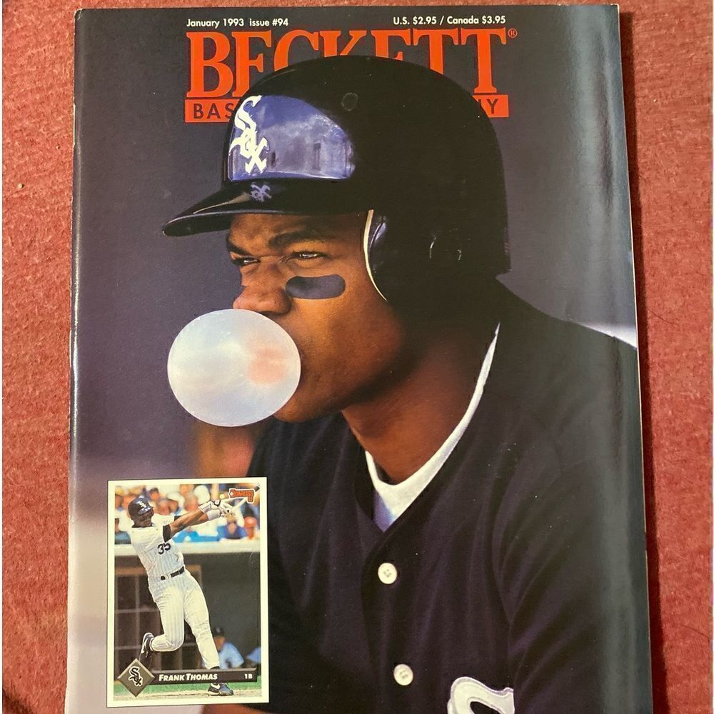 Vintage January 1993 issue 94 Frank Thomas beckett magazine
